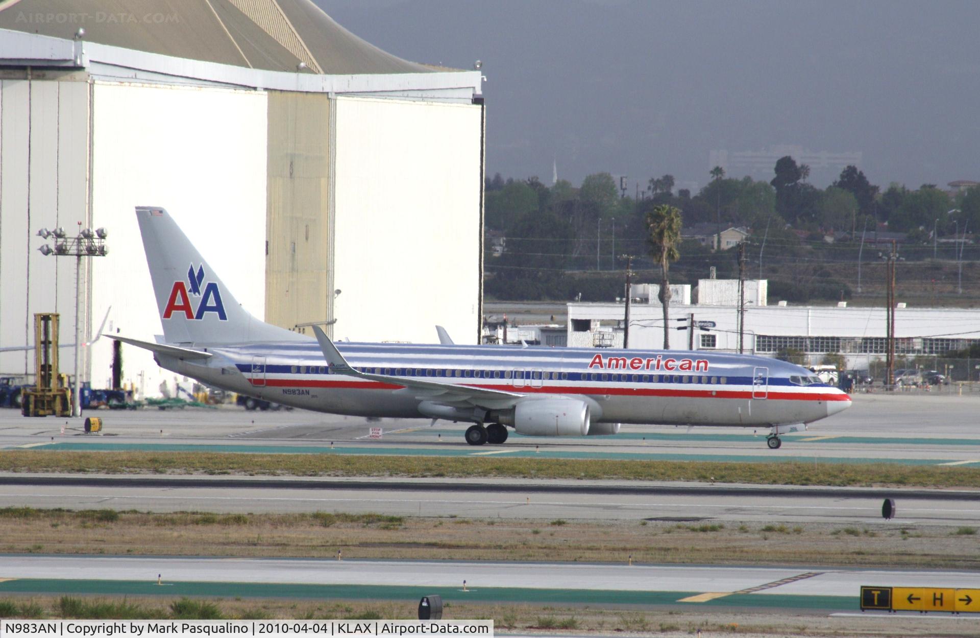 N983AN, Boeing 737-823 C/N 29570, Boeing 737-800