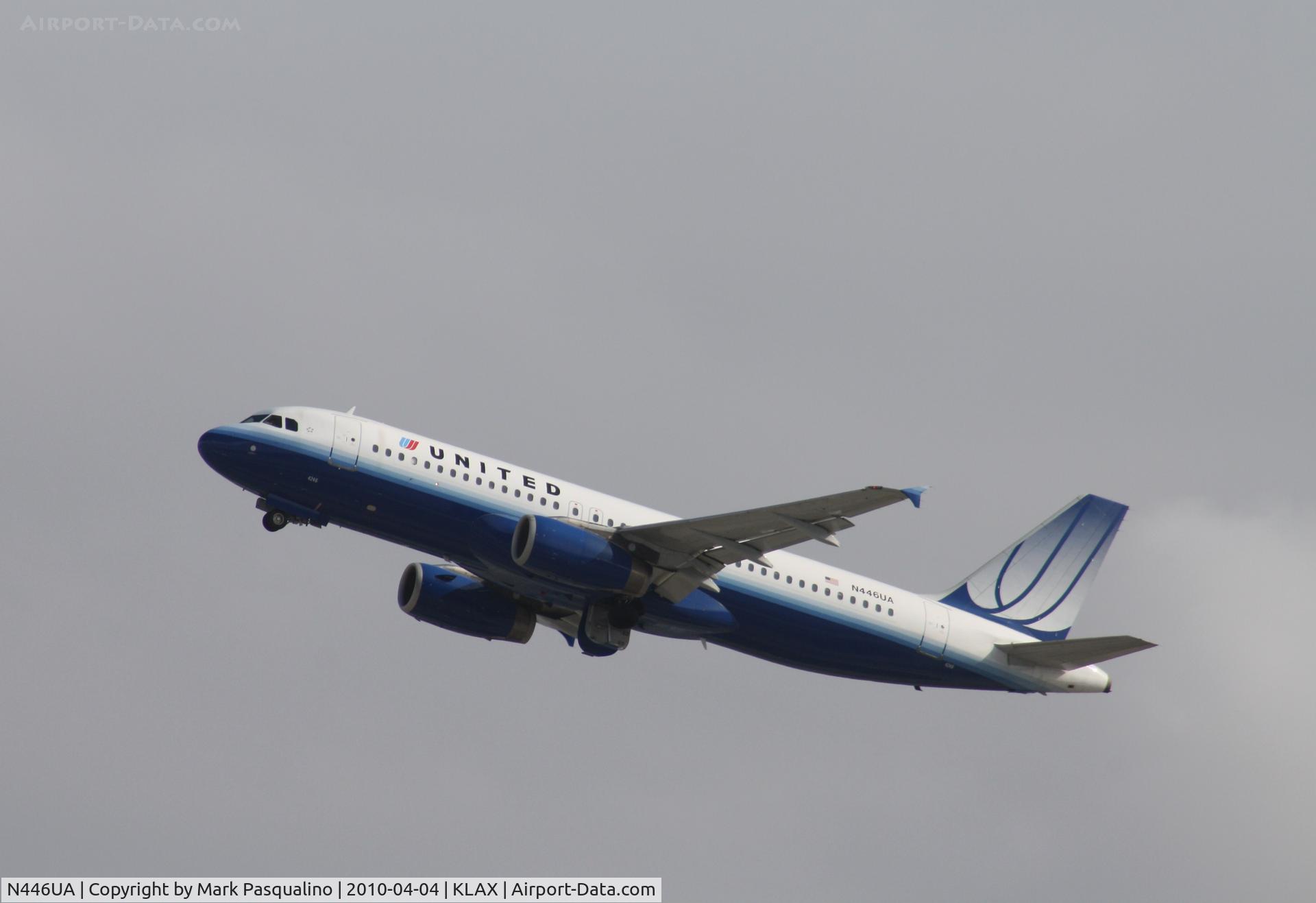 N446UA, 1998 Airbus A320-232 C/N 834, Airbus A320