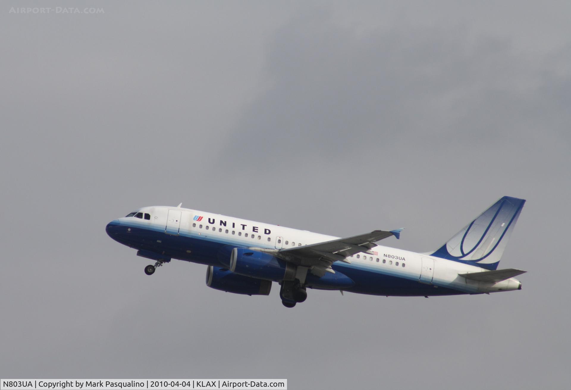 N803UA, 1997 Airbus A319-131 C/N 748, Airbus A319