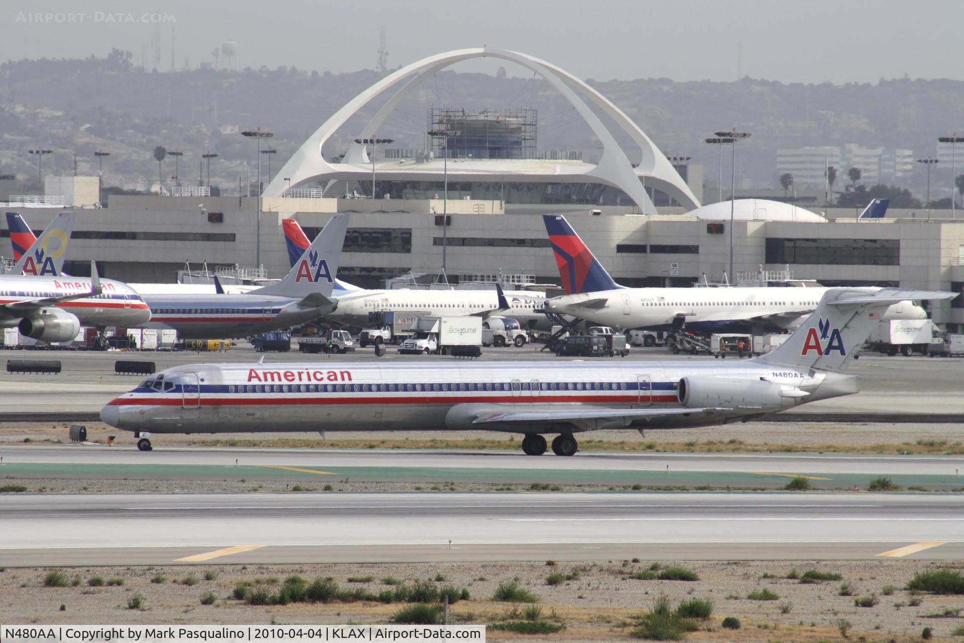 N480AA, 1988 McDonnell Douglas MD-82 (DC-9-82) C/N 49655, MD-82