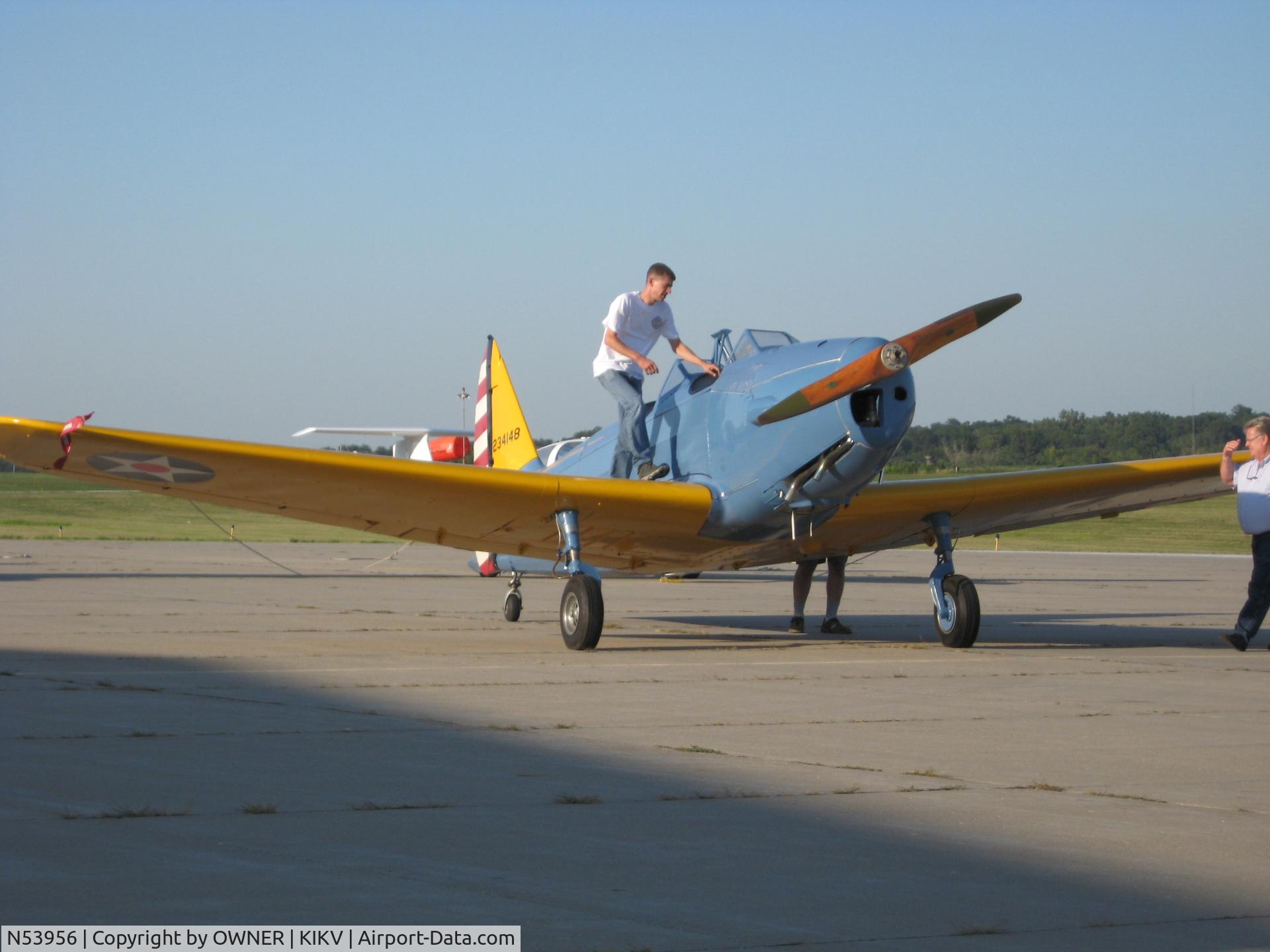 N53956, 1943 Fairchild M-62 C/N T42-3814, N53956 IN 2009