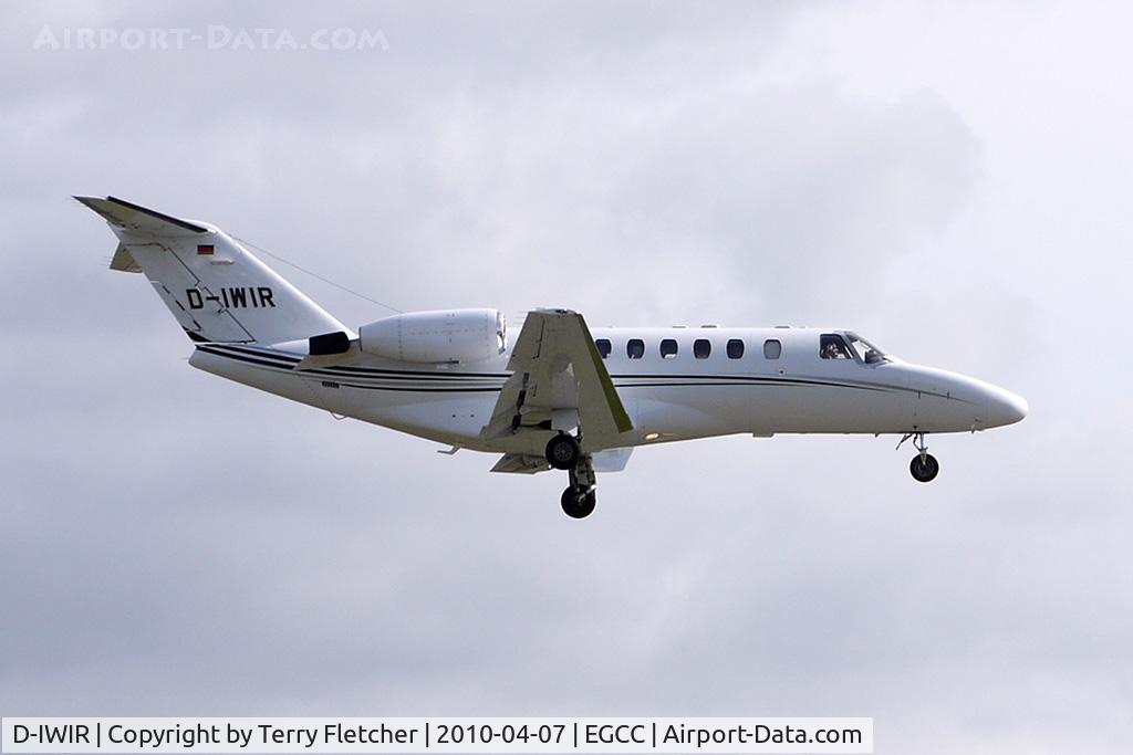 D-IWIR, 2002 Cessna 525A CitationJet CJ2 C/N 525A-0102, Cessna 525A in with flight for the Man Utd v Bayern Munich Champions League Soccer match