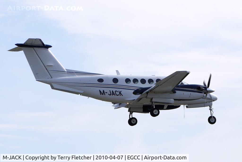 M-JACK, 2009 Hawker Beechcraft B200GT King Air C/N BY-94, Beech Super King Air at Manchester