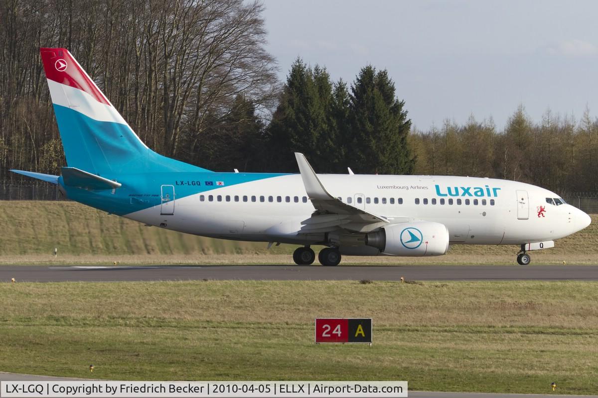 LX-LGQ, 2004 Boeing 737-7C9 C/N 33802, line up for departure