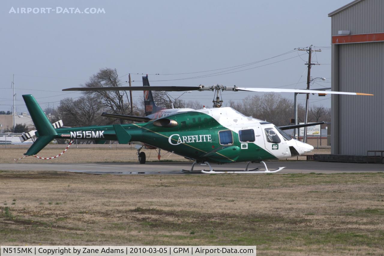 N515MK, 1984 Bell 222U C/N 47515, At Grand Prairie Municpal