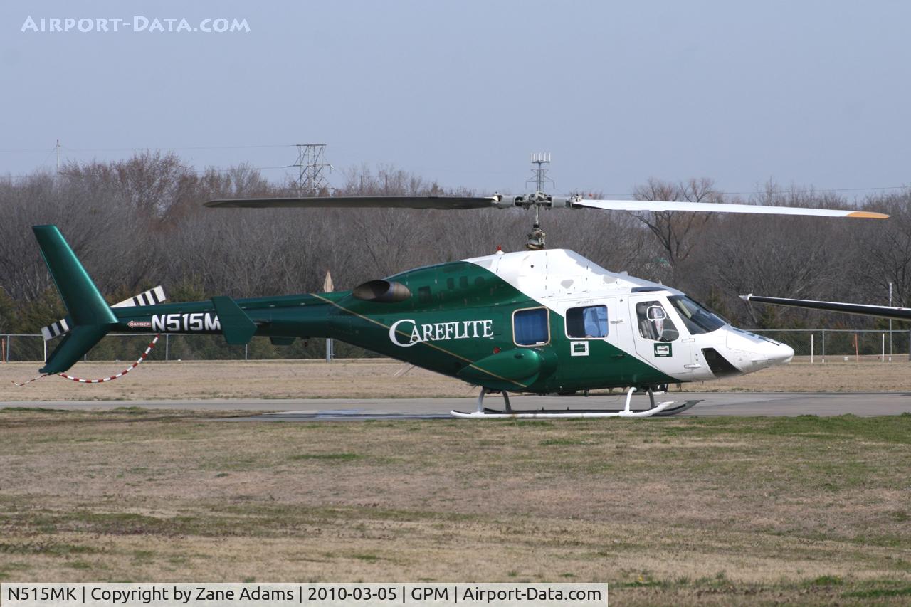 N515MK, 1984 Bell 222U C/N 47515, At Grand Prairie Municpal