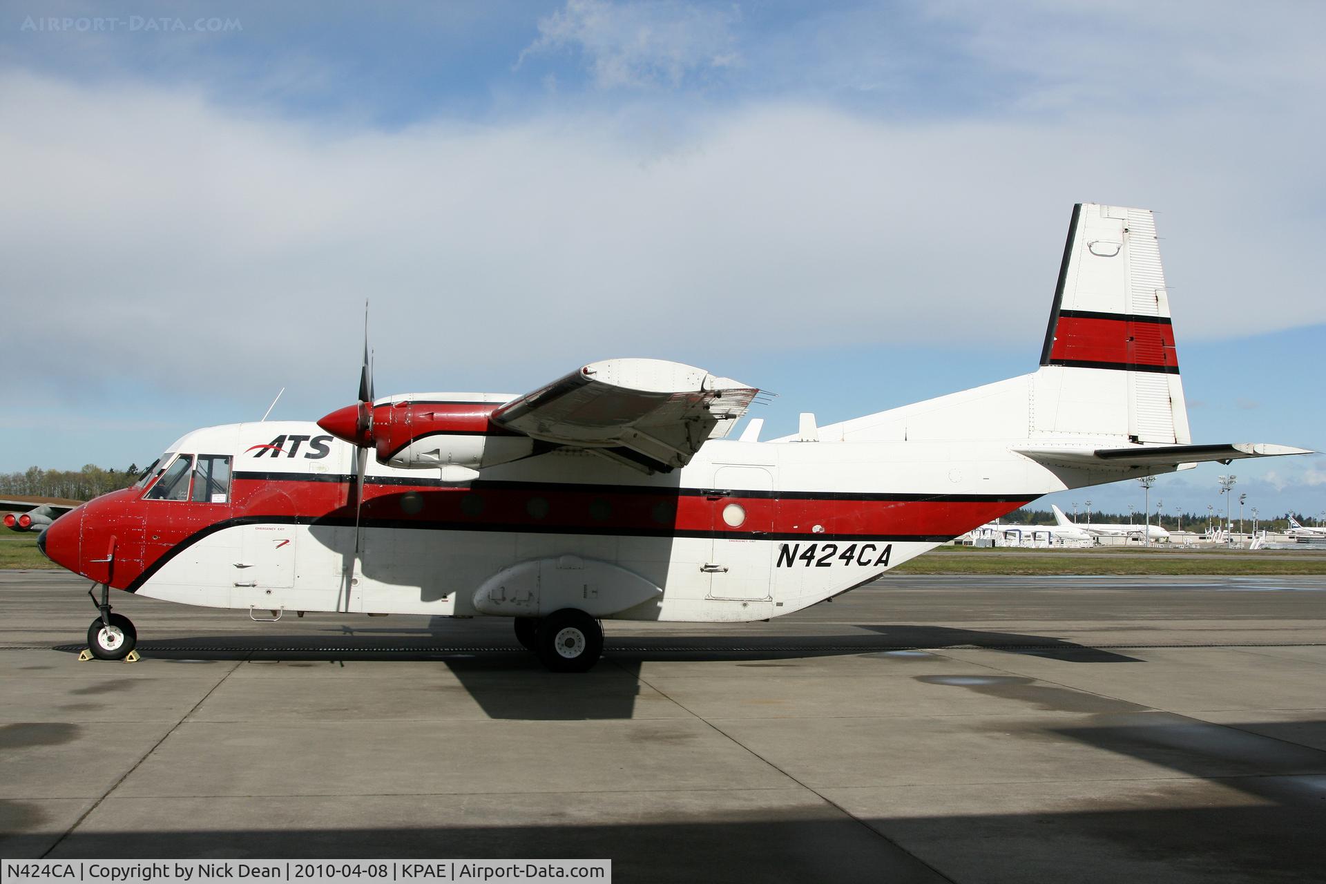 N424CA, 1982 CASA C-212-200 Aviocar C/N 242, KPAE