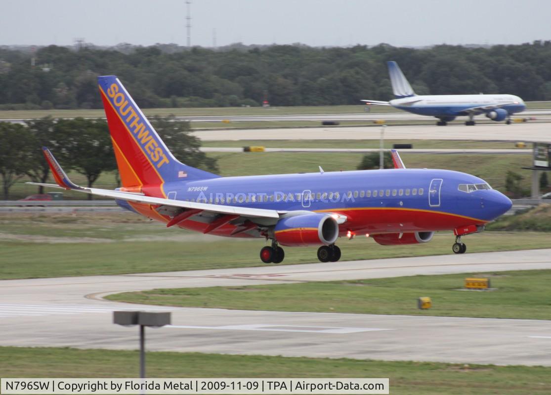 N796SW, 2001 Boeing 737-7H4 C/N 27889, Southwest 737-700