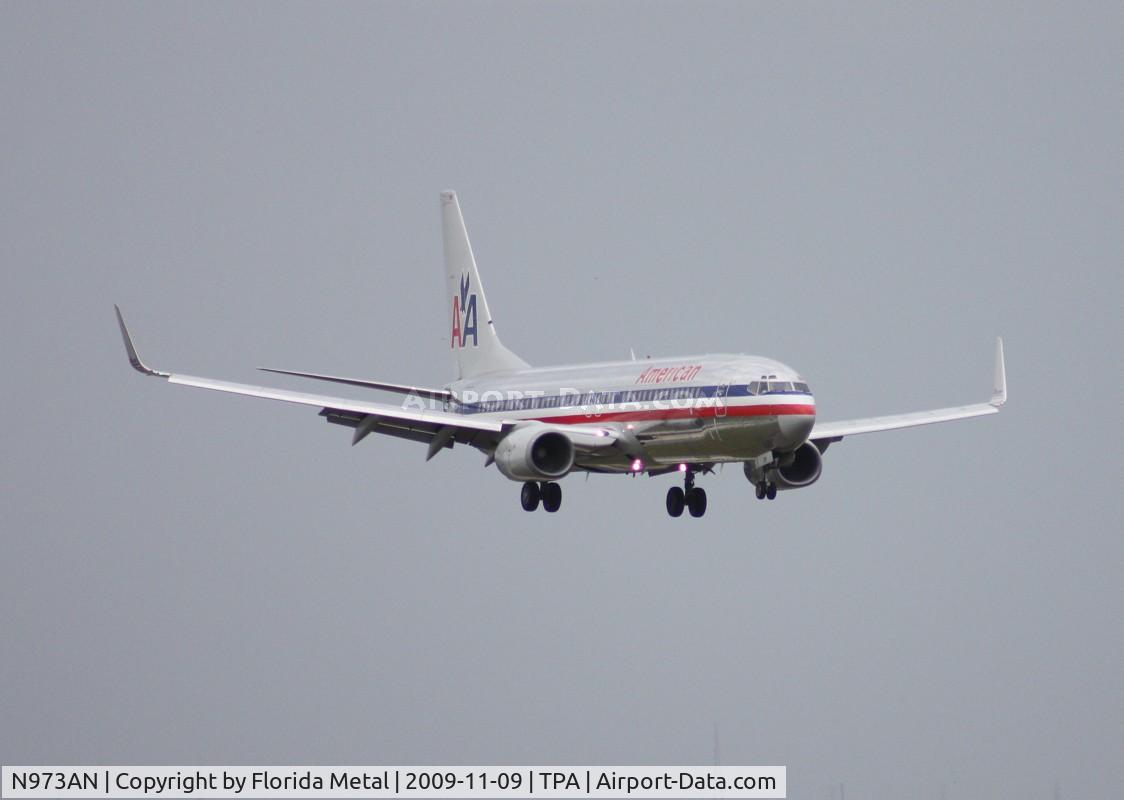 N973AN, 2001 Boeing 737-823 C/N 29548, American 737-800