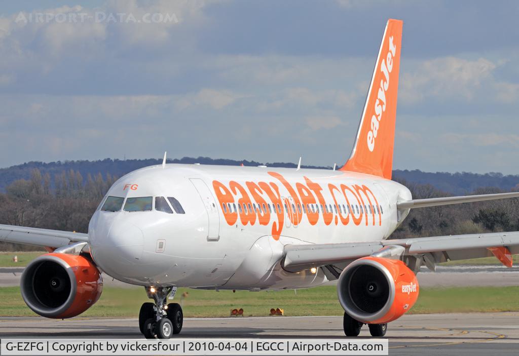 G-EZFG, 2009 Airbus A319-111 C/N 3845, Easyjet