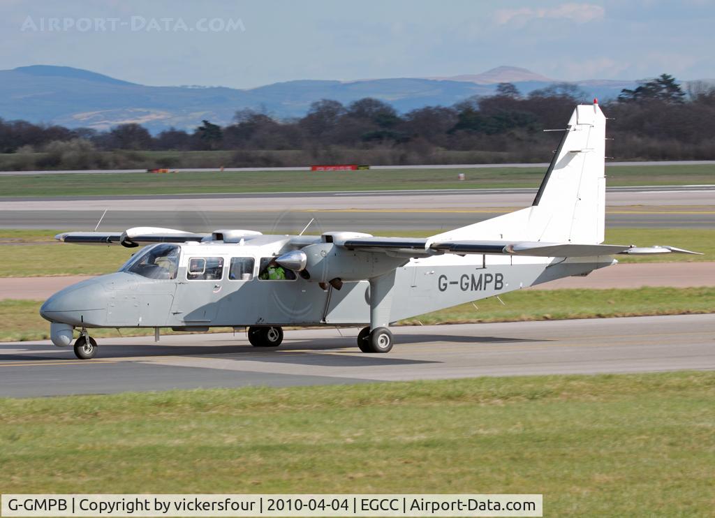 G-GMPB, 2002 Pilatus Britten-Norman BN-2T-4S Defender 4000 C/N 4011, Greater Manchester Police