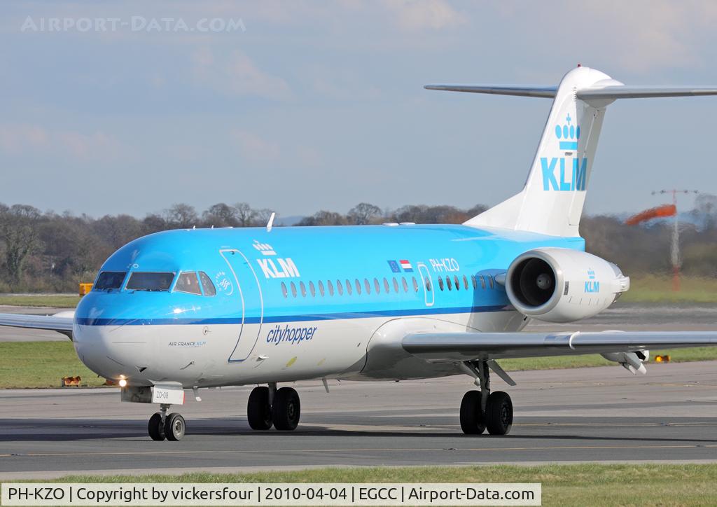 PH-KZO, 1995 Fokker 70 (F-28-0070) C/N 11538, KLM Cityhopper