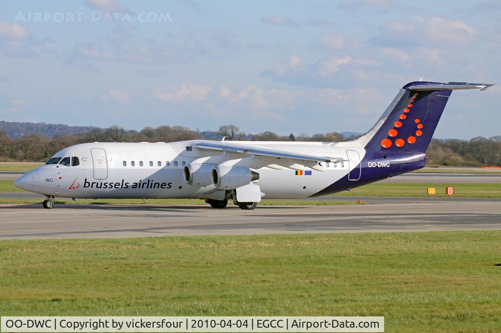 OO-DWC, 1998 British Aerospace Avro 146-RJ100 C/N E3322, Brussels Airlines