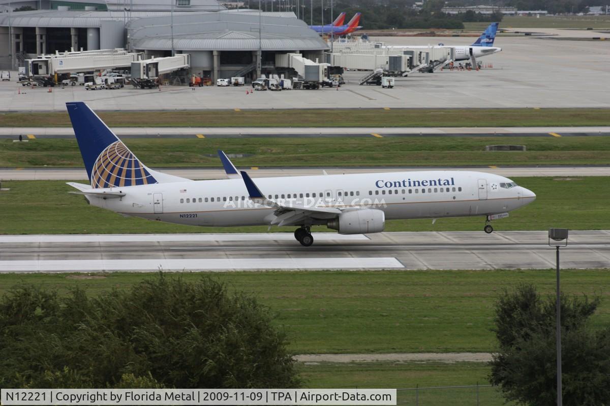 N12221, 1998 Boeing 737-824 C/N 28930, Continental 737-800