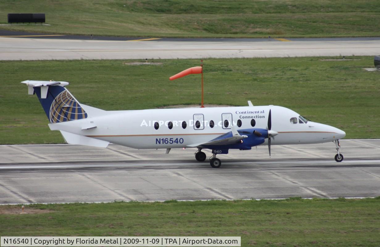 N16540, 1995 Beech 1900D C/N UE-172, Continental Connection B1900