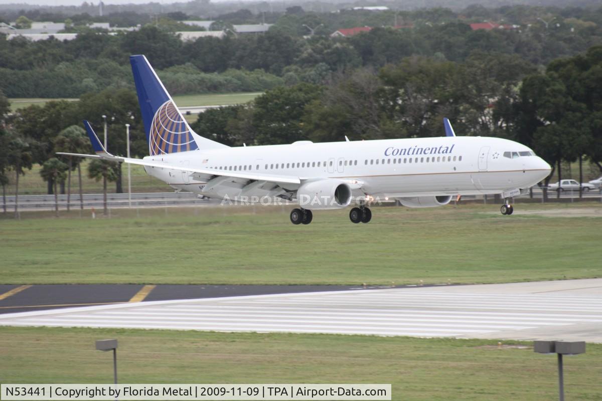 N53441, 2009 Boeing 737-924/ER C/N 30131, Continental 737-900ER