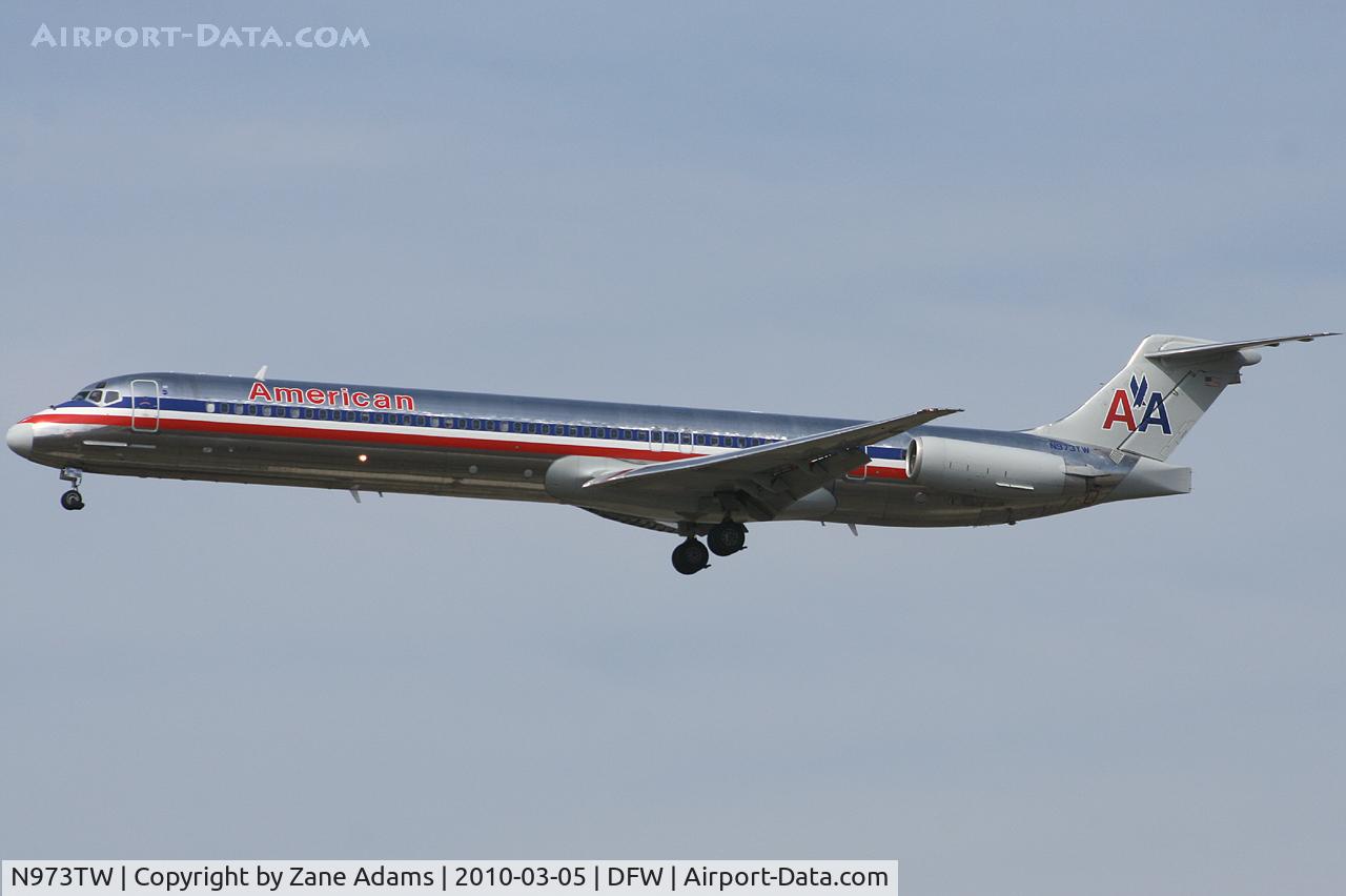 N973TW, 1999 McDonnell Douglas MD-83 (DC-9-83) C/N 53623, American Airlines at DFW