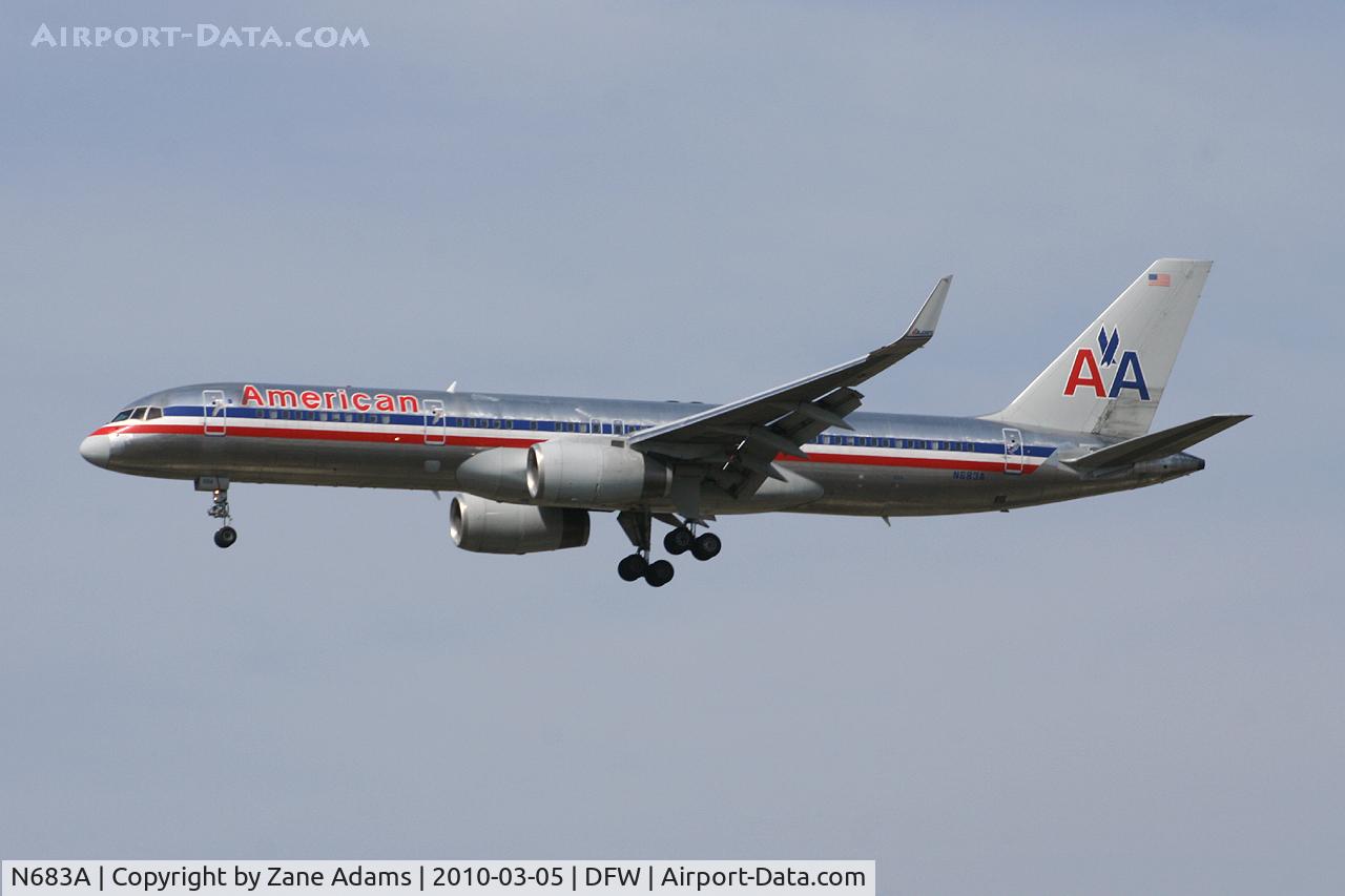 N683A, 1992 Boeing 757-223 C/N 25340, American Airlines at DFW