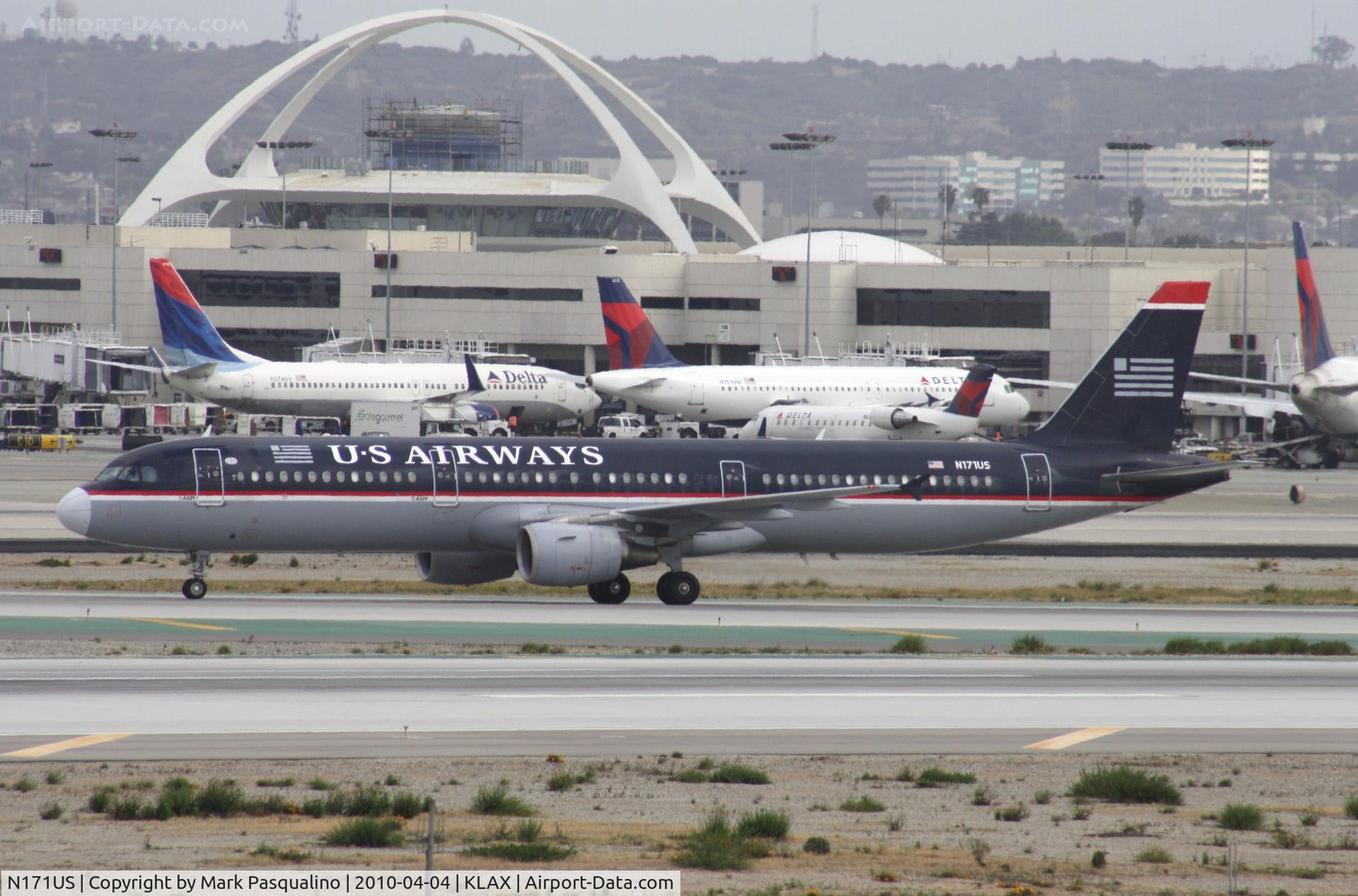 N171US, 2001 Airbus A321-211 C/N 1465, Airbus A321