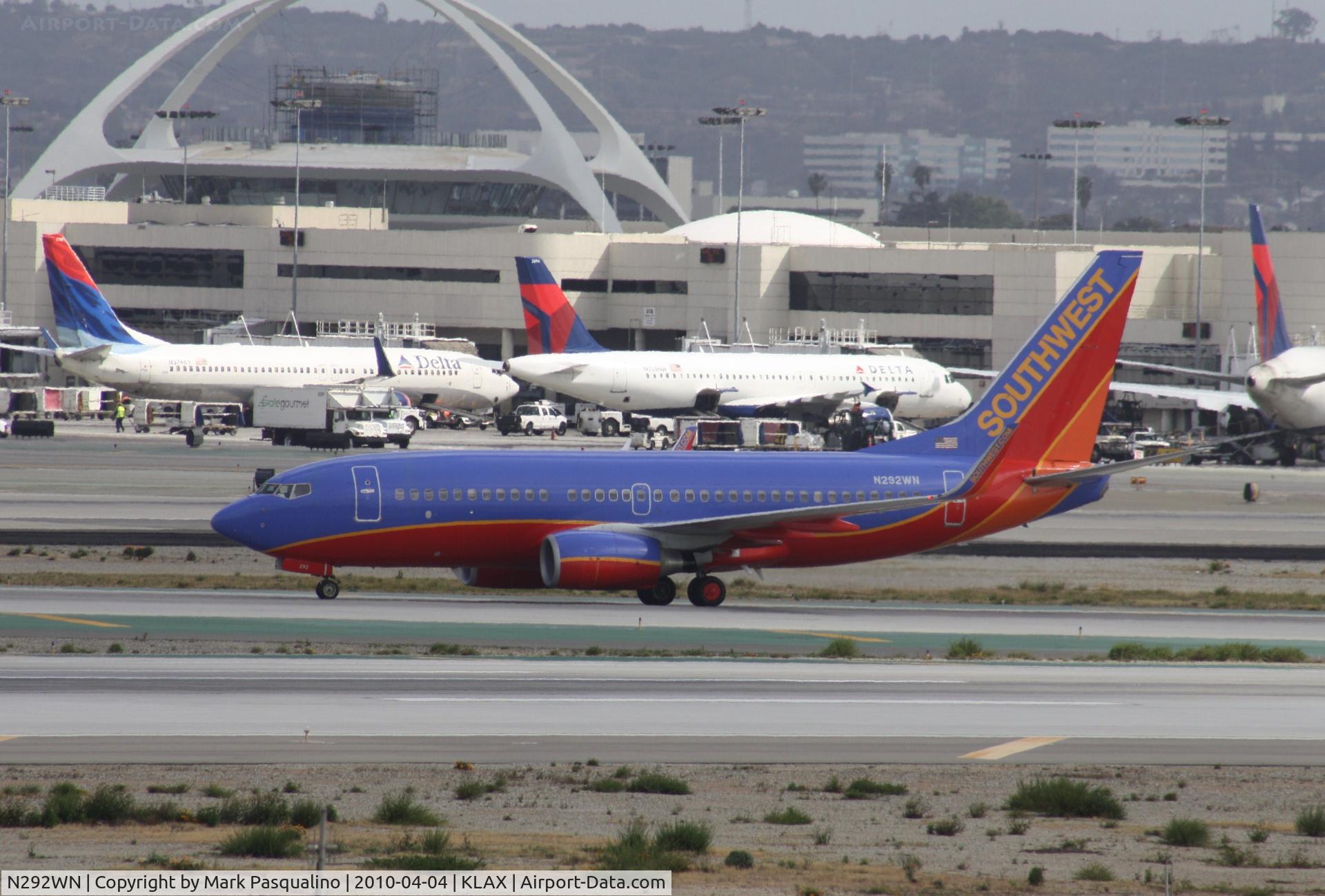 N292WN, 2007 Boeing 737-7H4 C/N 32538, Boeing 737-700