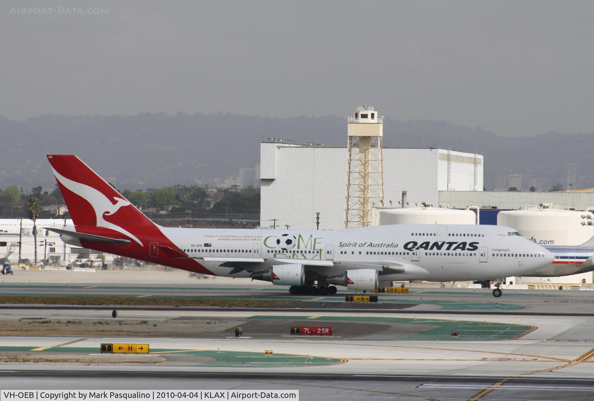 VH-OEB, 1993 Boeing 747-48E C/N 25778, Boeing 747-400