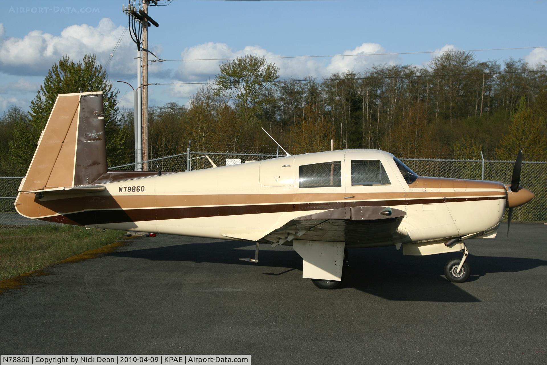 N78860, 1964 Mooney M20C Ranger C/N 2875, KPAE