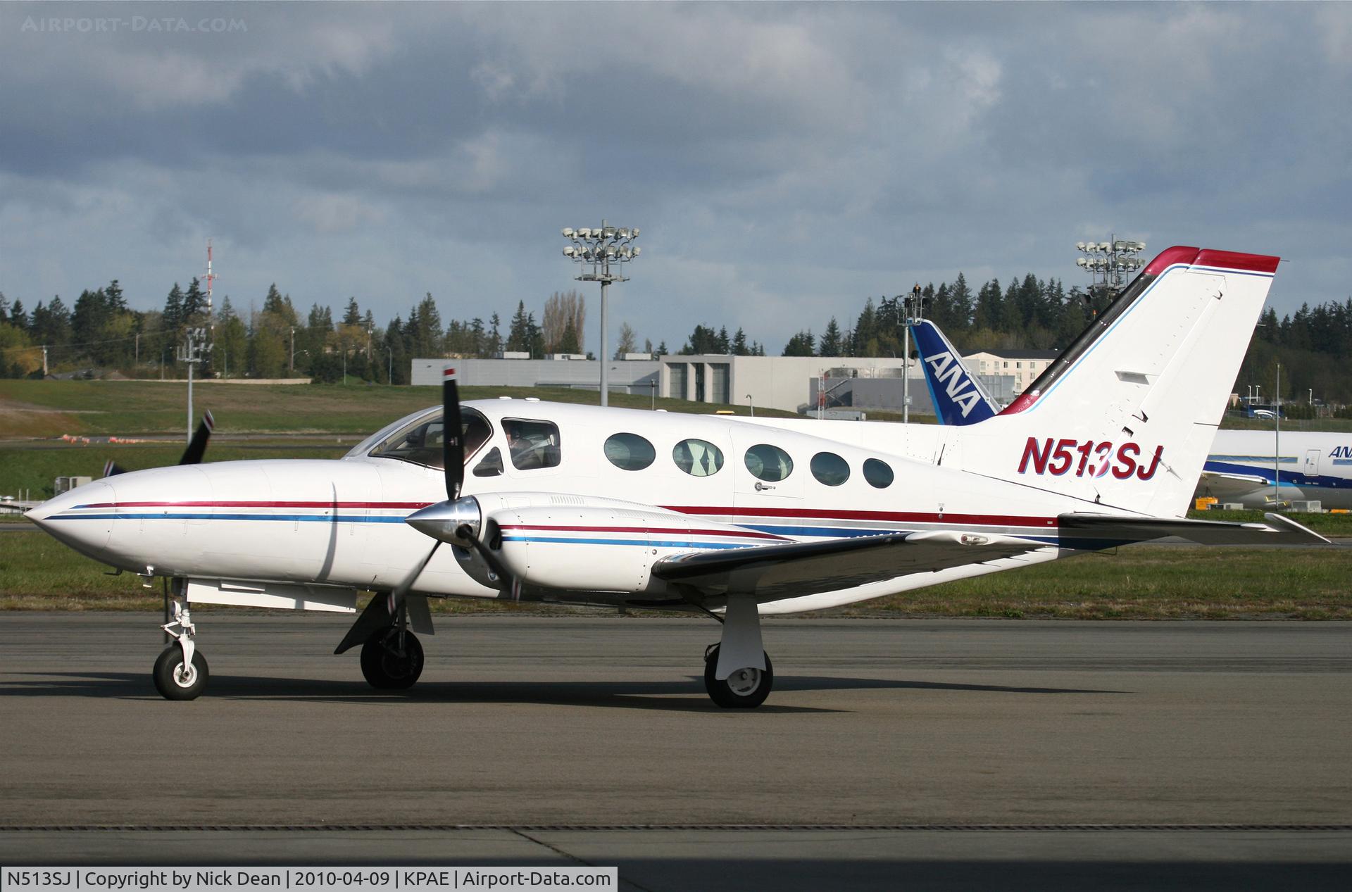 N513SJ, 1975 Cessna 421C Golden Eagle C/N 421C0043, KPAE