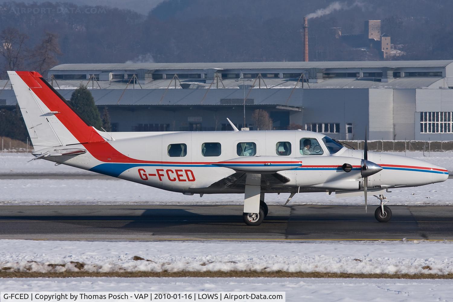 G-FCED, 1981 Piper PA-31T2-620 Cheyenne IIXL C/N 31T-8166013, Air Med