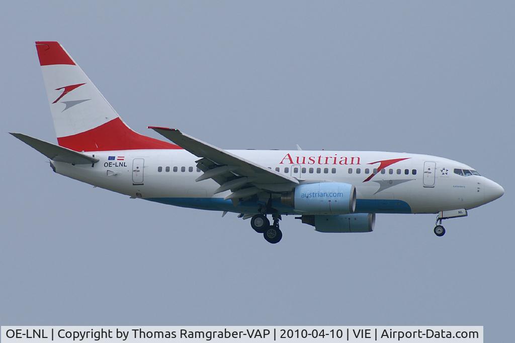 OE-LNL, 2000 Boeing 737-6Z9 C/N 30137, Austrian Airlines Boeing 737-600