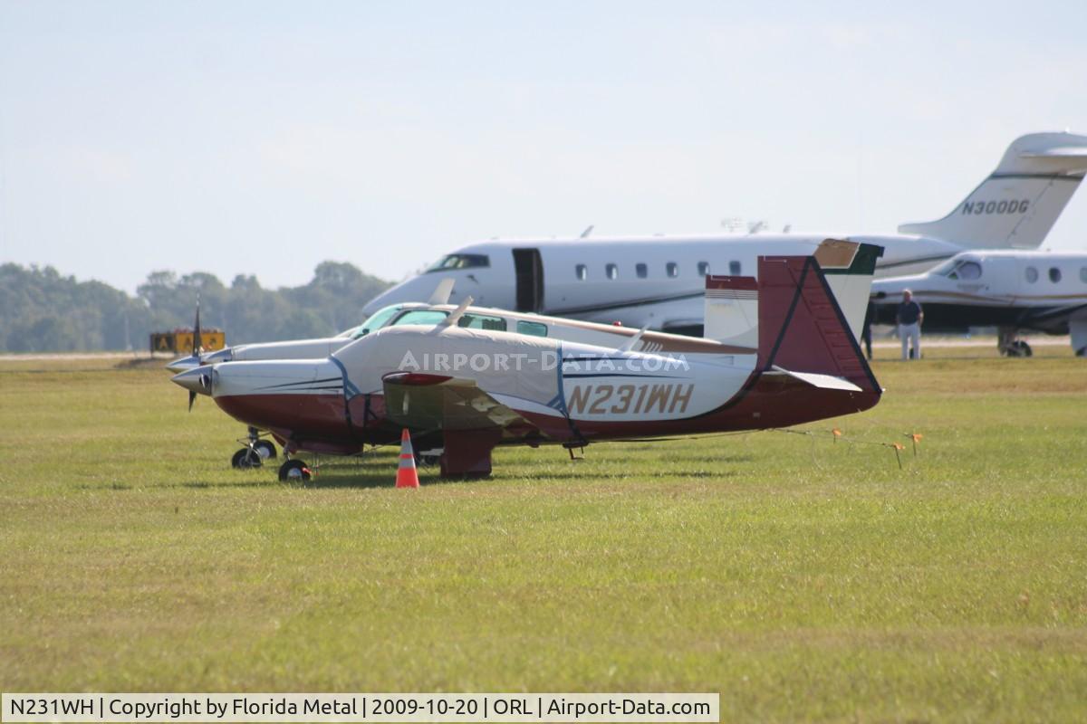 N231WH, 1980 Mooney M20K C/N 250370, Mooney M20K