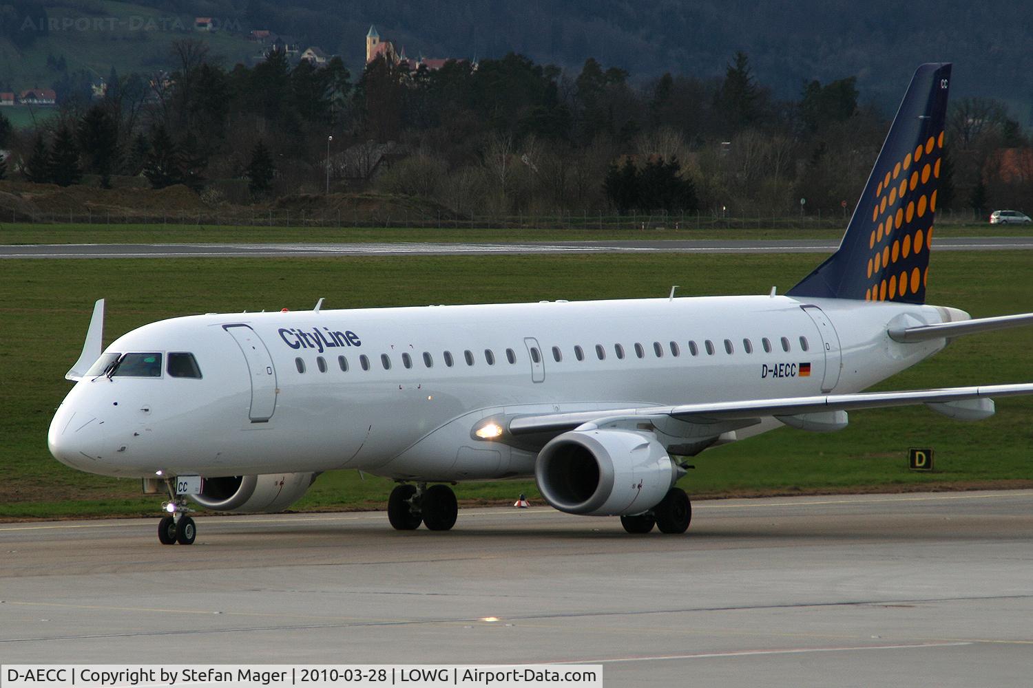 D-AECC, 2009 Embraer 190LR (ERJ-190-100LR) C/N 19000333, Cityline