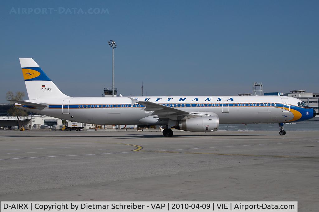 D-AIRX, 1998 Airbus A321-131 C/N 0887, Lufthansa Airbus 321