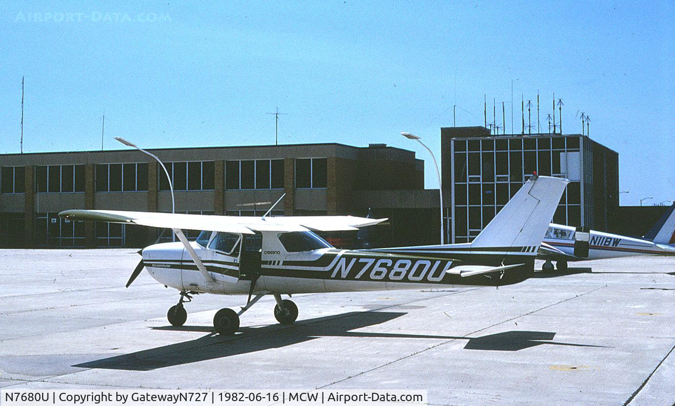 N7680U, 1976 Cessna 150M C/N 15077806, North Hennepin Flying Club (KMIC). Shown with N11BW