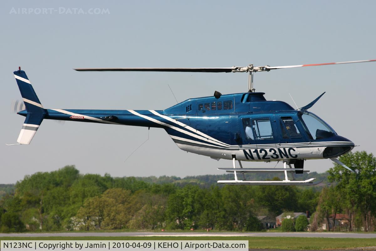 N123NC, 1971 Bell 206A JetRanger C/N 610, An appropriately registered helicopter.