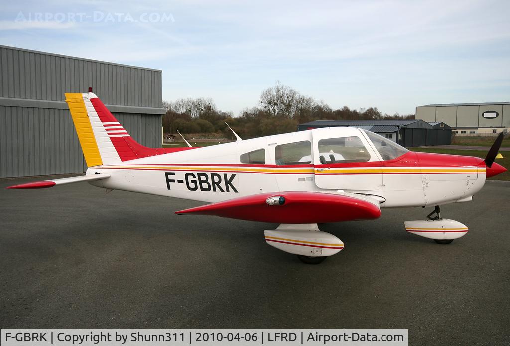F-GBRK, Piper PA-28-161 Warrior II C/N 287916448, At the Airclub...