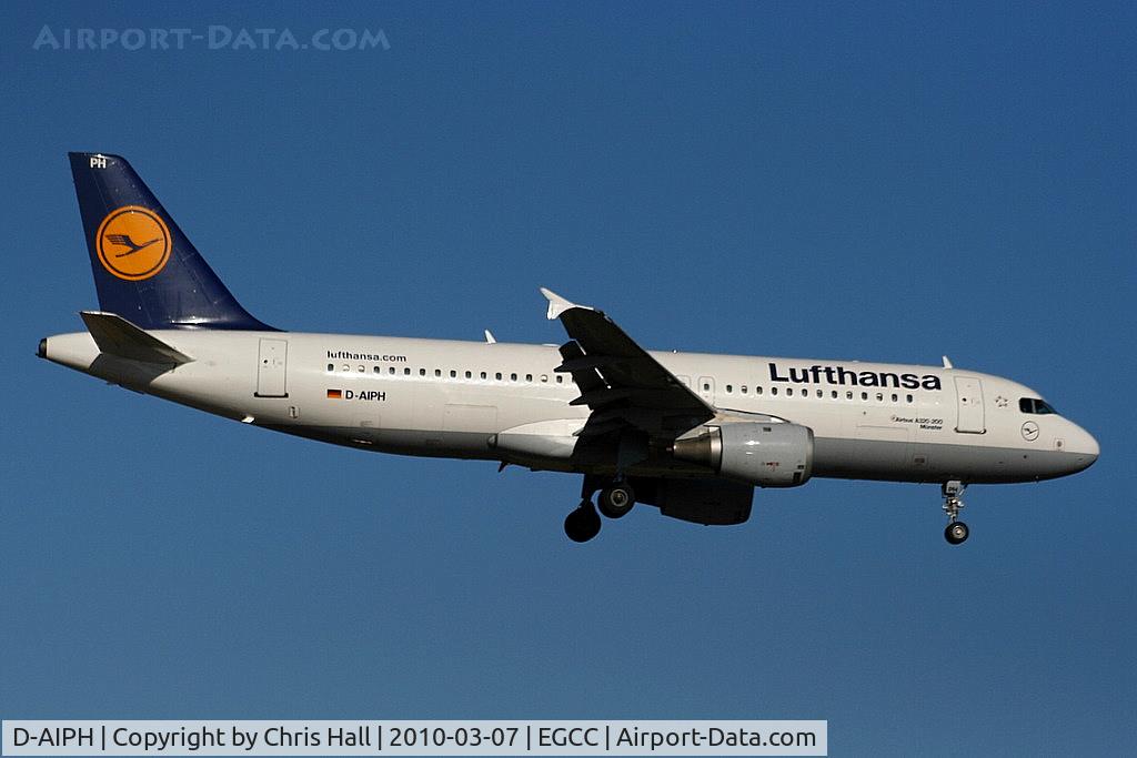 D-AIPH, 1989 Airbus A320-211 C/N 0086, Lufthansa