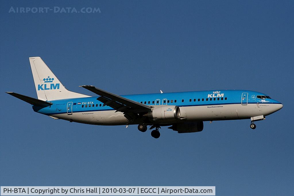 PH-BTA, 1991 Boeing 737-406 C/N 25412, KLM