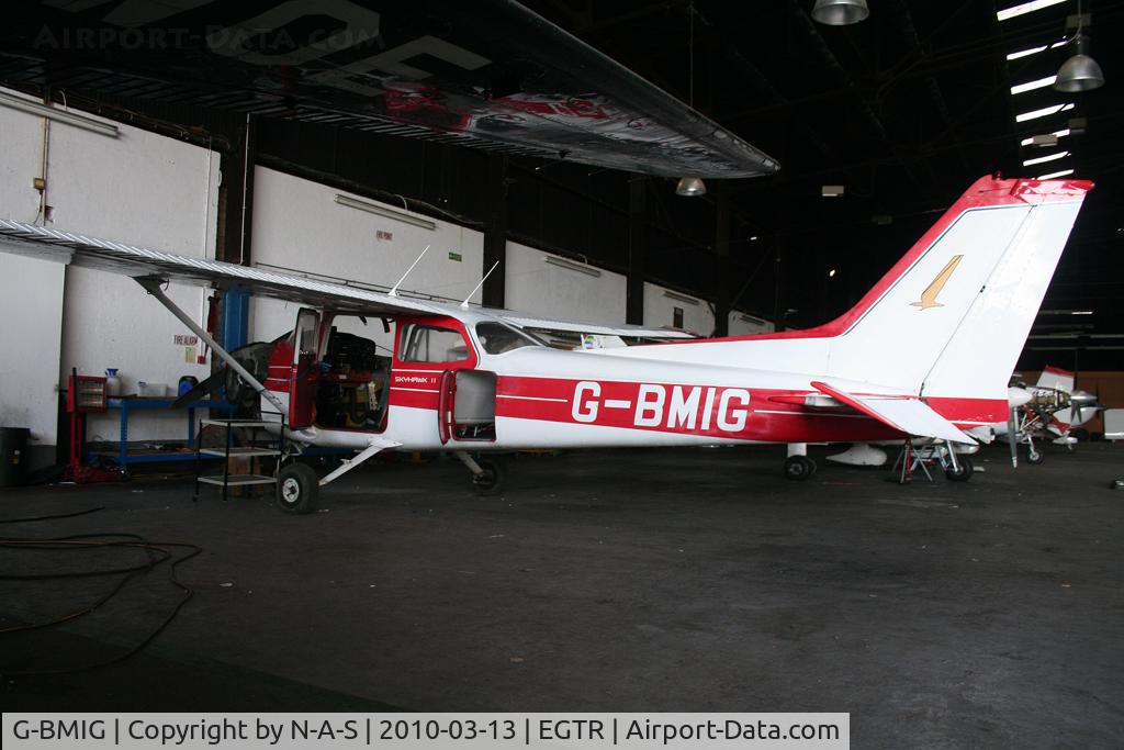 G-BMIG, 1979 Cessna 172N Skyhawk C/N 172-72376, Having some maint done
