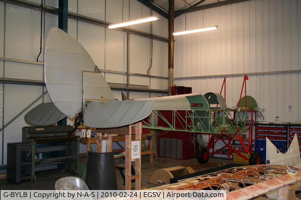 G-BYLB, 1940 De Havilland DH-82A Tiger Moth II C/N 83286, Believed never flown as G-
