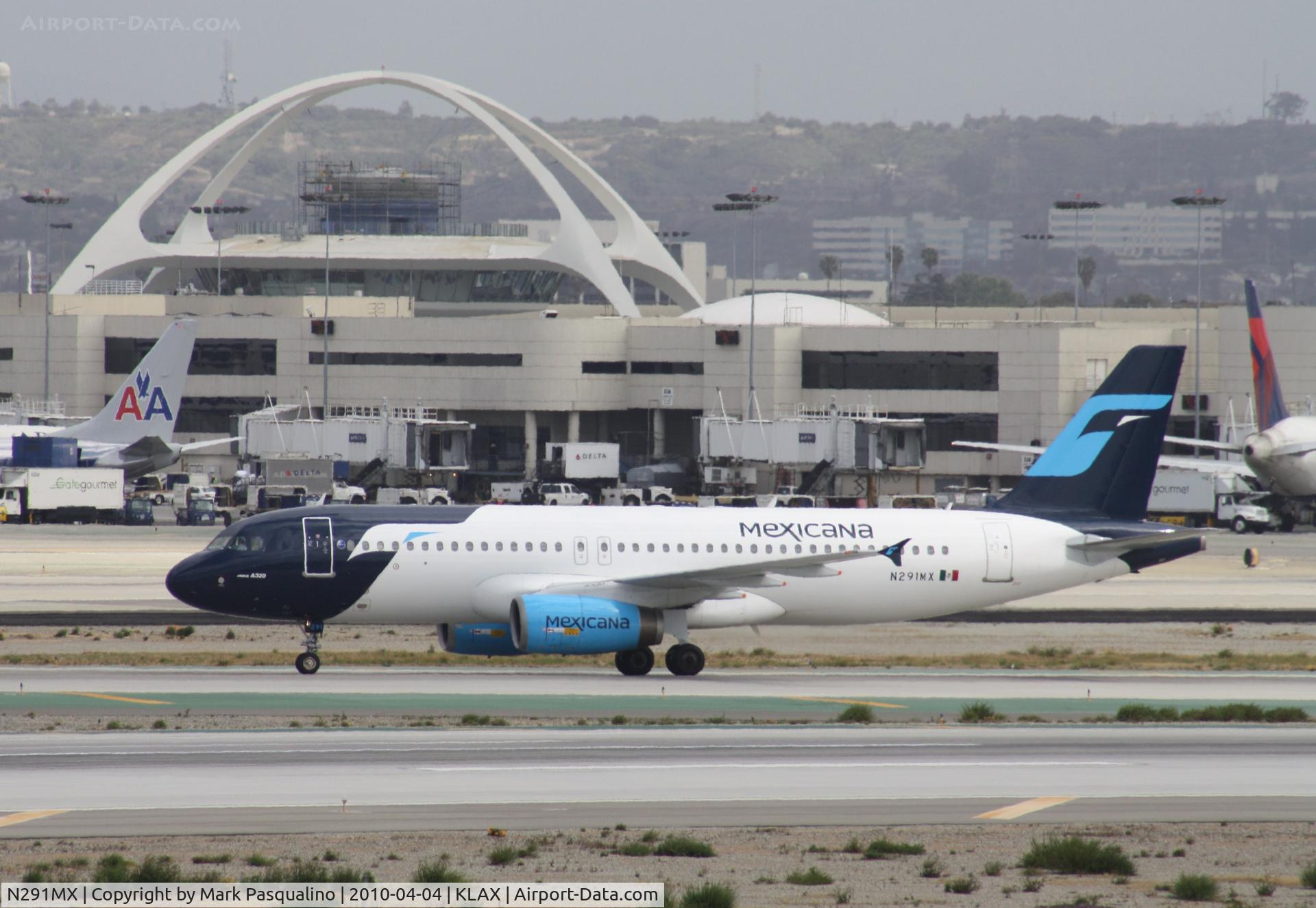 N291MX, 1992 Airbus A320-231 C/N 291, Airbus A320