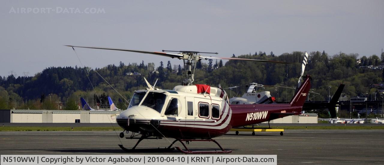 N510WW, 2008 Bell 210 C/N 21003, At Renton