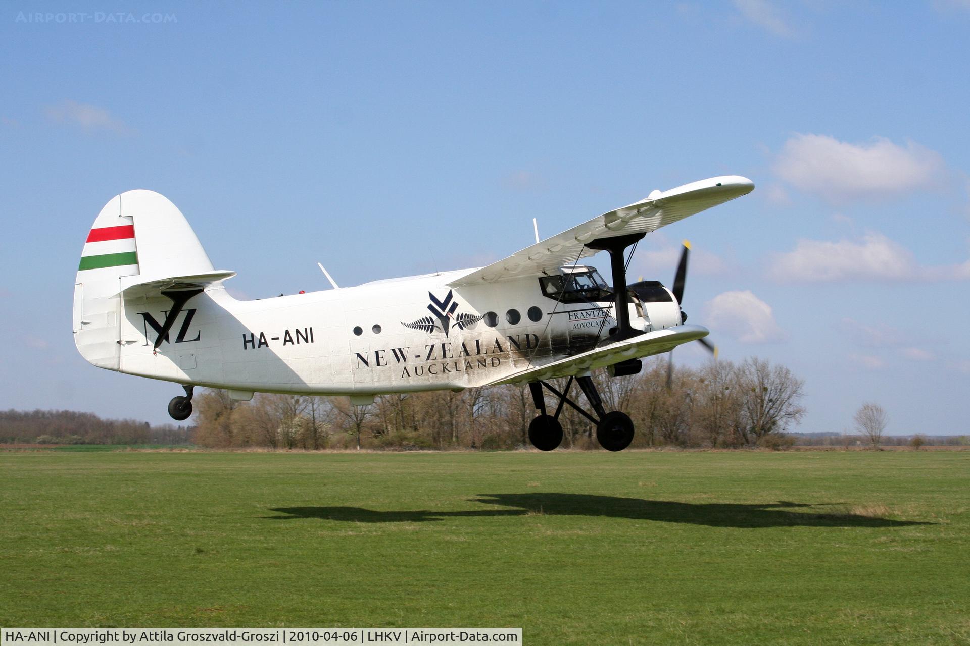 HA-ANI, 1972 Antonov An-2P C/N 1G132-55, Hungary-Kaposújlak airport.