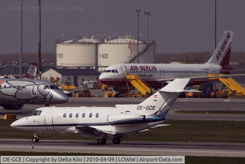 OE-GCE, 2001 Raytheon Hawker 800XP C/N 258536, Goldeck Flug