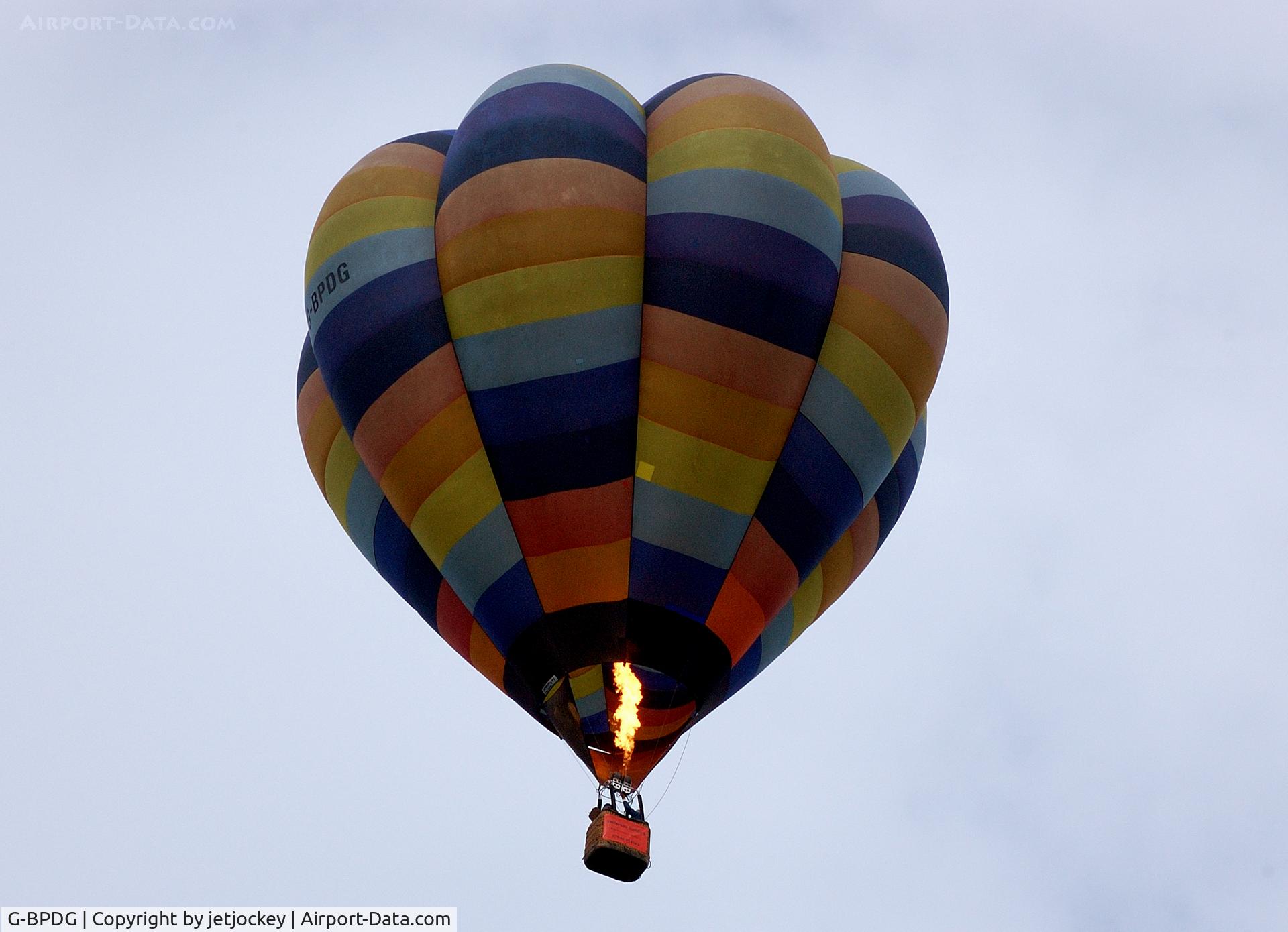 G-BPDG, 1988 Cameron Balloons V-77 C/N 1839, A Sunday Jaunt