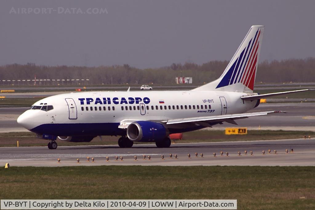 VP-BYT, 1998 Boeing 737-524 C/N 28928, Transaero Airlines  Boeing 737-524	c/n28928