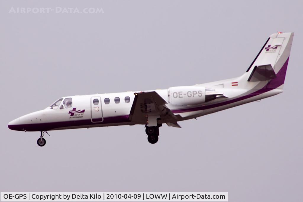 OE-GPS, 1998 Cessna 550 Citation Bravo C/N 550-0837, Tyrolean Air Ambulance