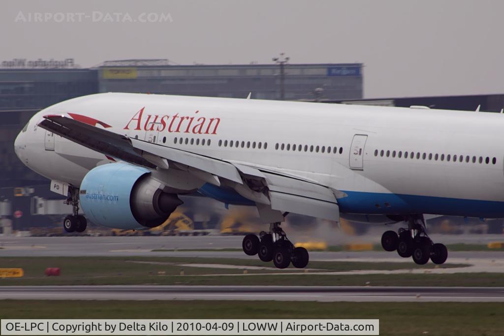 OE-LPC, 2002 Boeing 777-2Z9/ER C/N 29313, AUSTRIAN AIRLINES