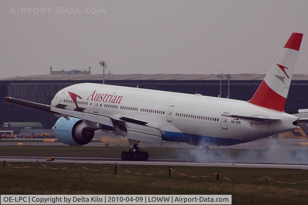 OE-LPC, 2002 Boeing 777-2Z9/ER C/N 29313, AUSTRIAN AIRLINES