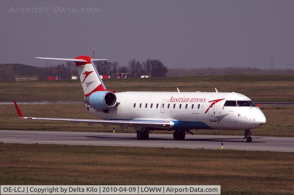 OE-LCJ, 1996 Canadair CRJ-200LR (CL-600-2B19) C/N 7142, AUSTRIAN ARROWS