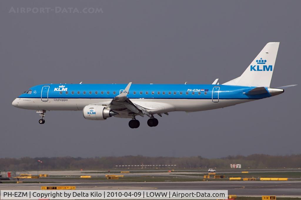 PH-EZM, 2010 Embraer 190LR (ERJ-190-100LR) C/N 19000338, KLM  EMBRAER 	ERJ-190-100STD	c/n19000338